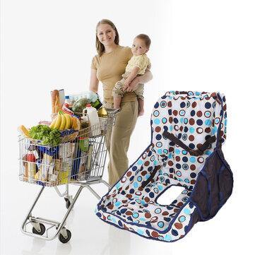 Baby Shopping Trolley Cart Cover Seat Protective Pad Kid Dining Chair Cushion - Trendha