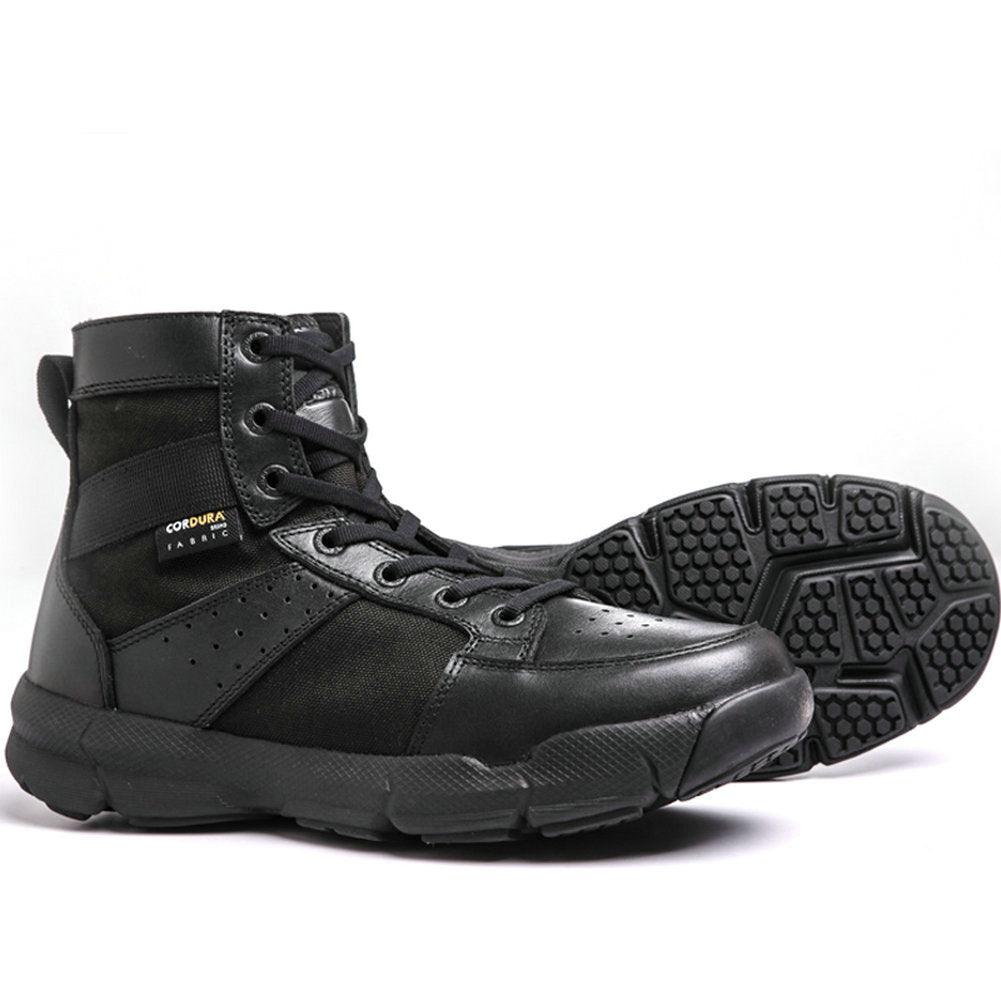 Mens Lightweight Military Tactical Boots for Hiking Work Boots - Trendha