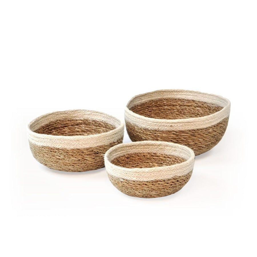 Savar Round Bowls - Set of 3 - Trendha