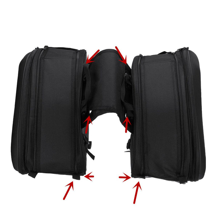 Saddlebags Rear Bag Package Multifunction Saddle Shoulder Send Waterproof Cover - Trendha