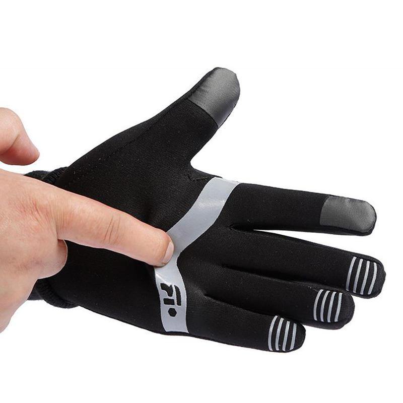 Unisex Waterproof Anti-slip Wrist Lengthening Glove Sport Touch Screen Warm Lining Gloves - Trendha