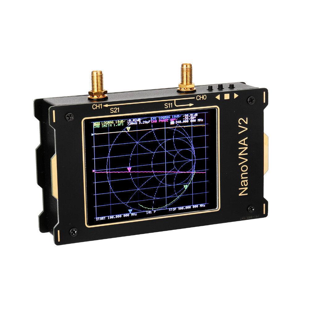S-A-A-2 NanoVNA V2 50kHz - 3GHz 3.2 Inch Large Screen 3G Vector Network Analyzer S-A-A-2 NanoVNA V2 Antenna Analyzer Shortwave HF VHF UHF Measure Duplexer Filte - Trendha