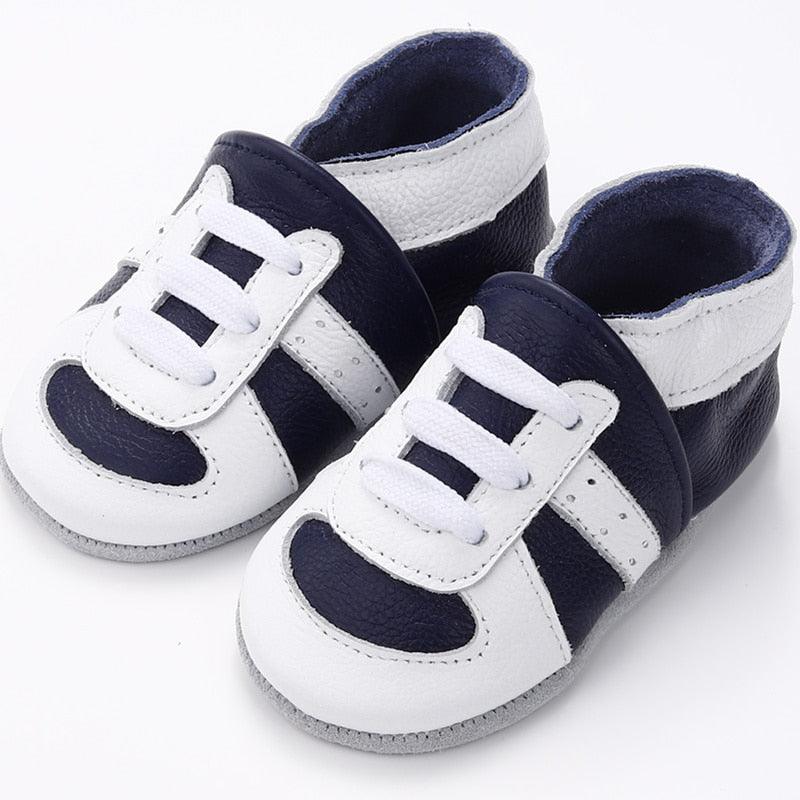 Skid-Proof Baby's Soft Genuine Leather Shoes - Trendha