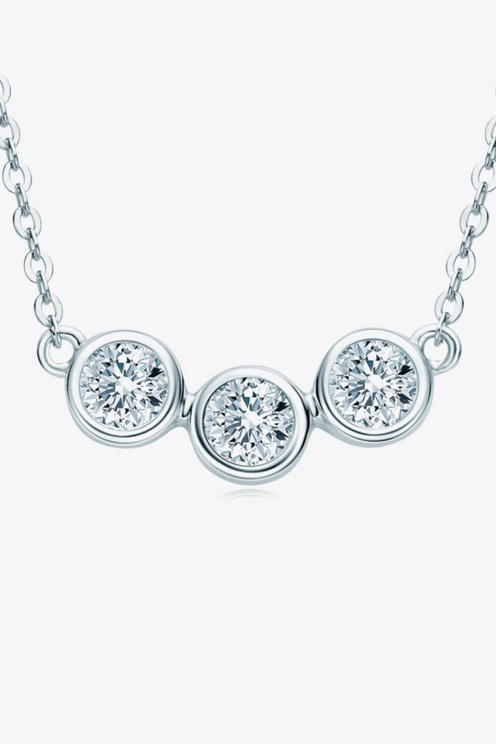 Find Your Center Moissanite Necklace - Trendha