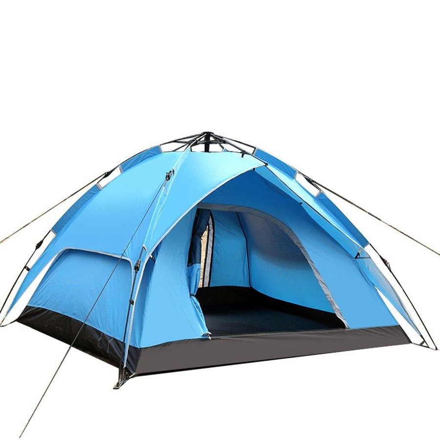Double Deck Double Door Outdoor Picnic Camping Tent - Trendha