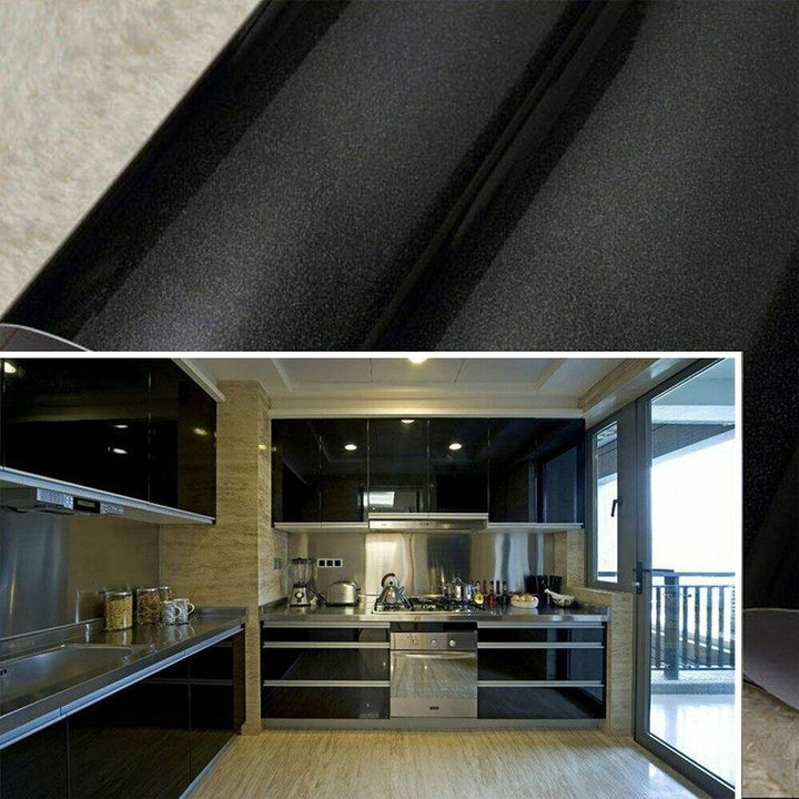 Kitchen Wall Sticker Glitter Vinyl Covering Self Adhesive Sticky Back Waterproof Wall Sticker for Home Kitchen Decor - Trendha