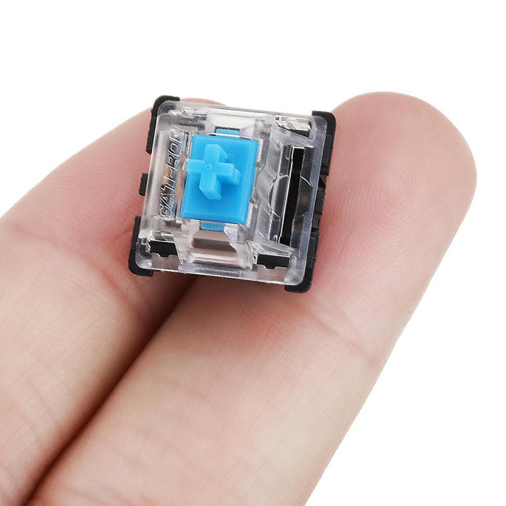 70PCS Pack 3Pin Gateron Clicky Blue Switch Keyboard Switch for Mechanical Gaming Keyboard - Trendha