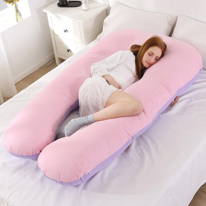 U Shape Pillow Belly Body Extra Comfort Cuddler Oversize - Trendha