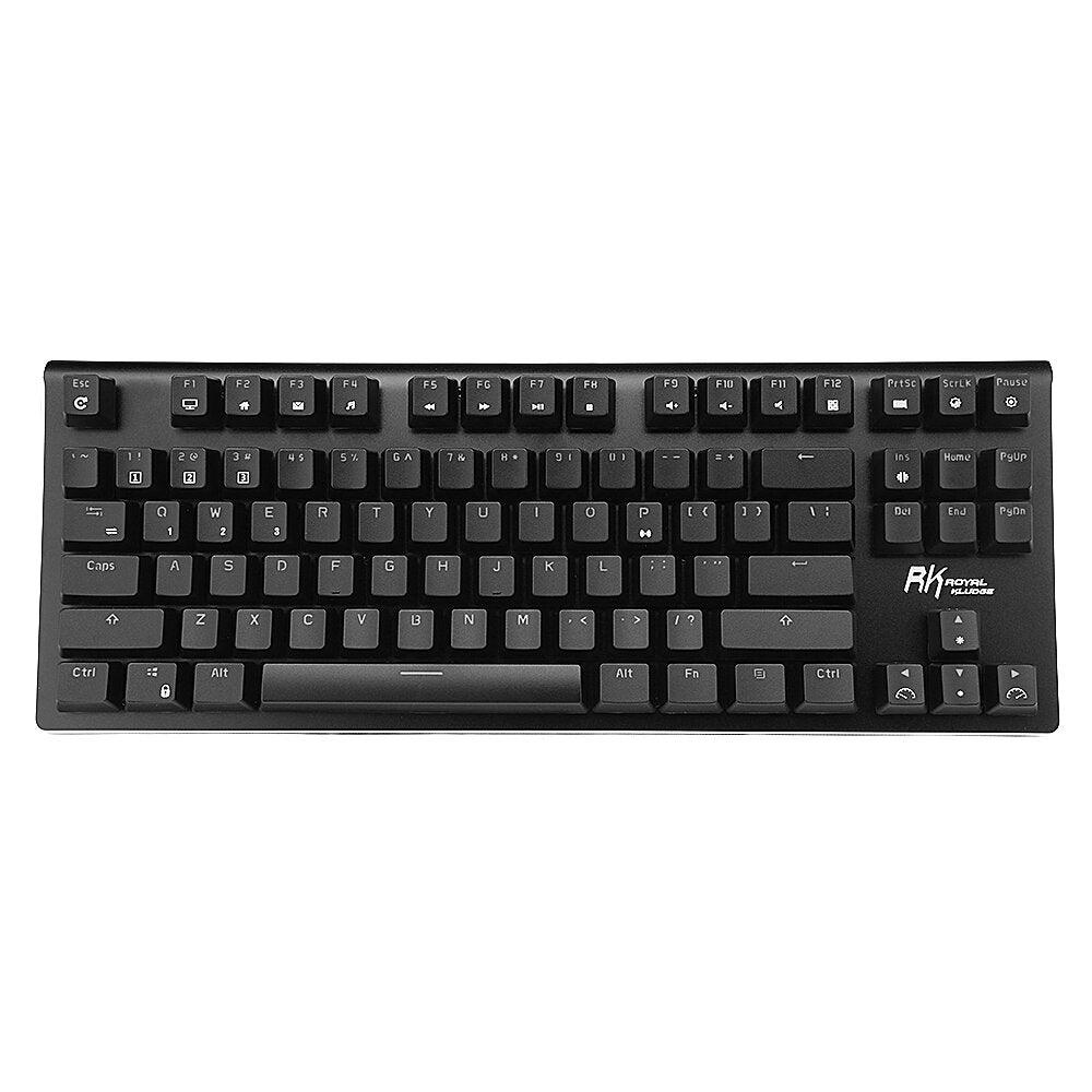 Royal Kludge G87 87 Keys Mechanical Gaming Keyboard Wireless bluetooth 3.0 USB Wired RGB Keyboard - Trendha