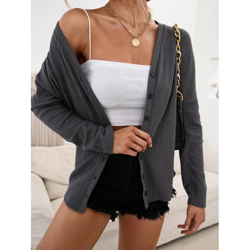 Casual Single-breasted Sweater Cardigan Small Coat - Trendha
