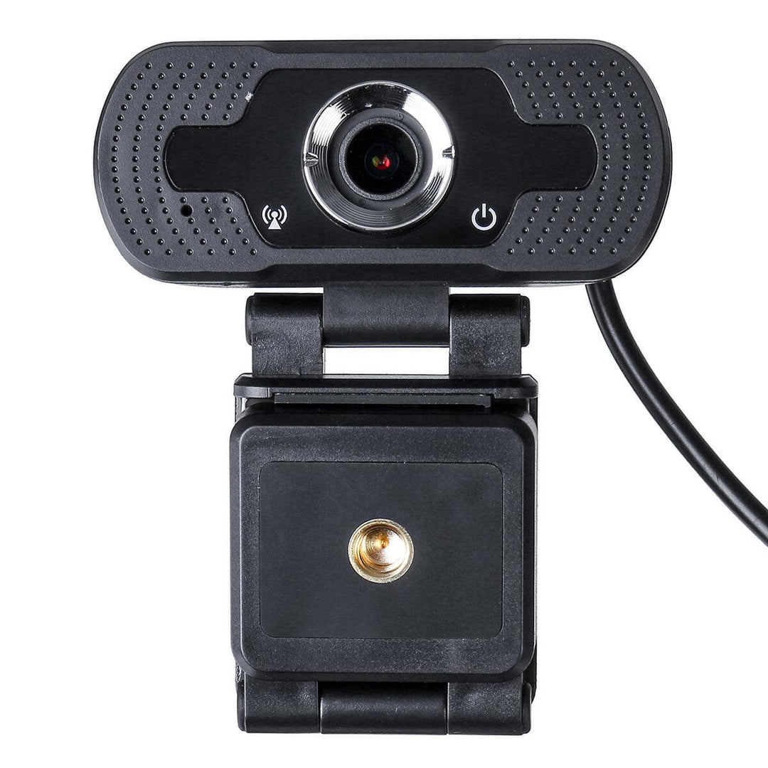 Adjustable 1080P Macbook Camera USB Webcam Video Calling Web Cam & Microphone - Trendha