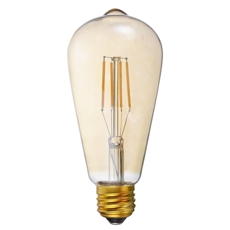 FILAMENT BULB ST19 5W 400LM 2200K E26 DIMMABLE 110-130V 4F UL QUALIFIED - Trendha