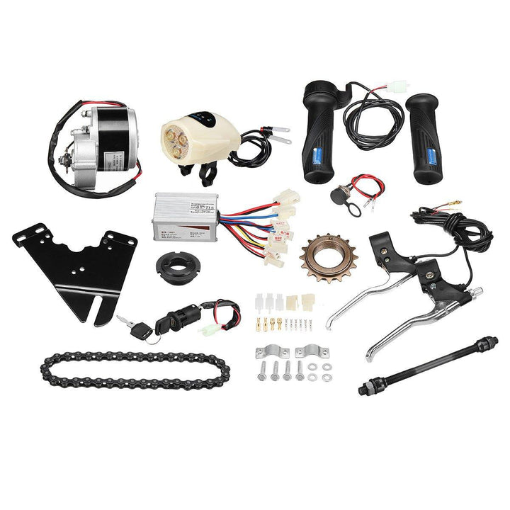 24V 250W Electric Bike Conversion Scooter Motor Controller Kit For 20-28inch Ordinary Bike Kit - Trendha