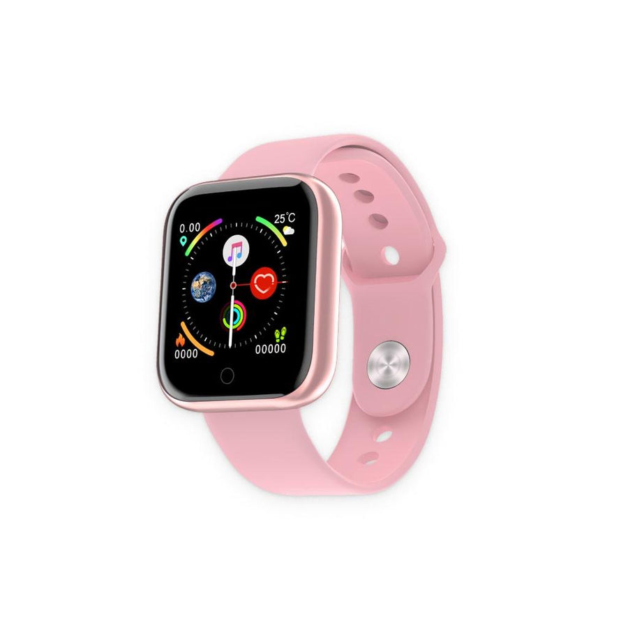 Pink Waterproof Smartwatch - Trendha