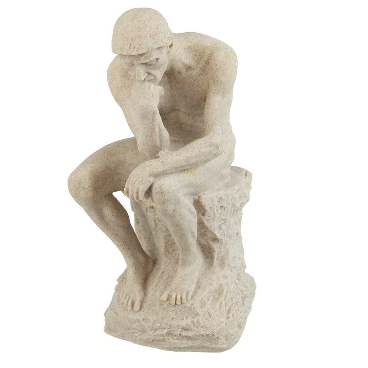 Creative Character Sculpture Thinker Pensive Decoration Living Room Study Room Model Office Office Decoration - Trendha