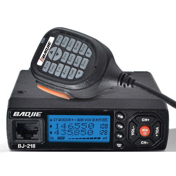 BaoJie BJ-218 25W Mobile Radio VHF UHF 136-174 400-470MHz Ham Radio Car Walkie Talkie Long Range - Trendha
