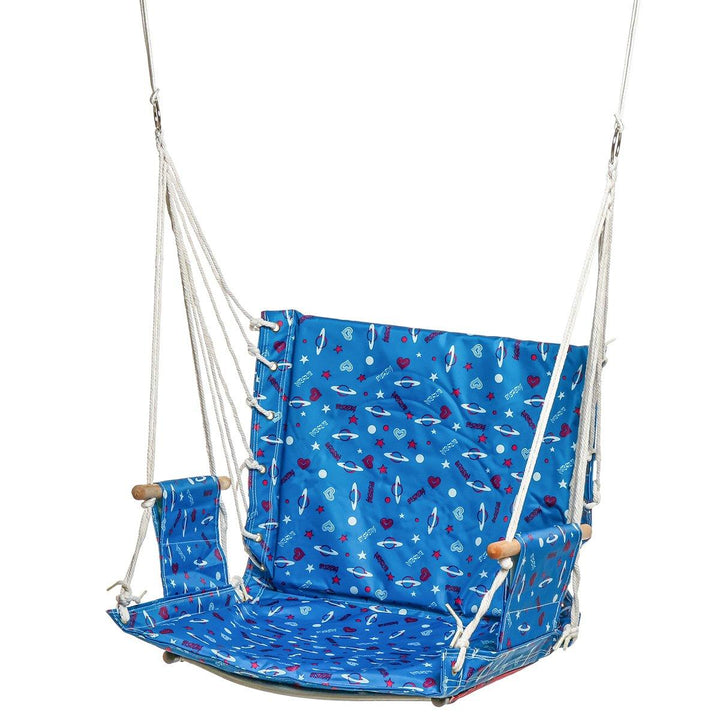 Outdoor Hanging Chair Swinging Hammock Thicken Rope Swing Seat For Home Indoor Outdoor Backyard Garden - Trendha