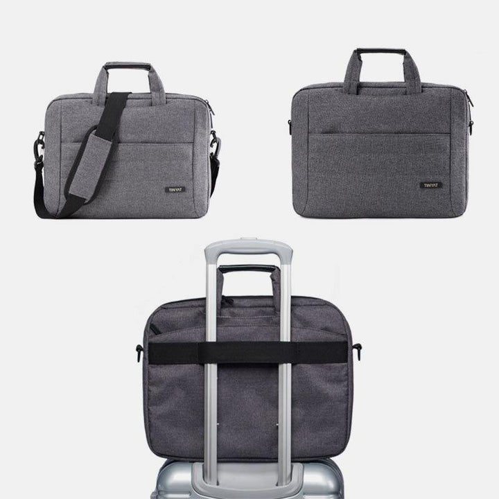 Men Fashion Business Bag Multifunctional Bag Computer Bag Handbag Shoulder Bag - Trendha