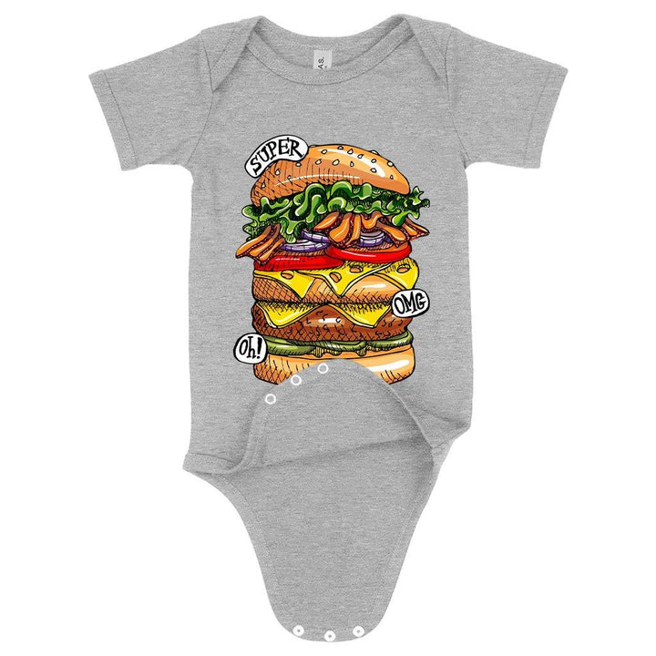 Baby Burger Onesie - Cool Food Onesies - Trendha