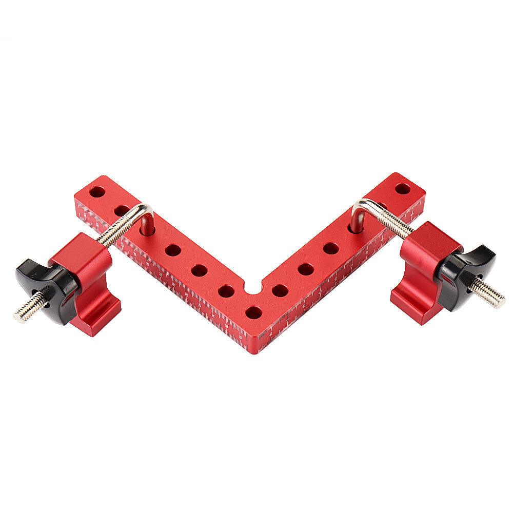 Drillpro Woodworking Precision Clamping Square L-Shaped Auxiliary Fixture Splicing Board Positioning Panel Fixed Clip Carpenter Square Ruler Woodworking Tool - Trendha