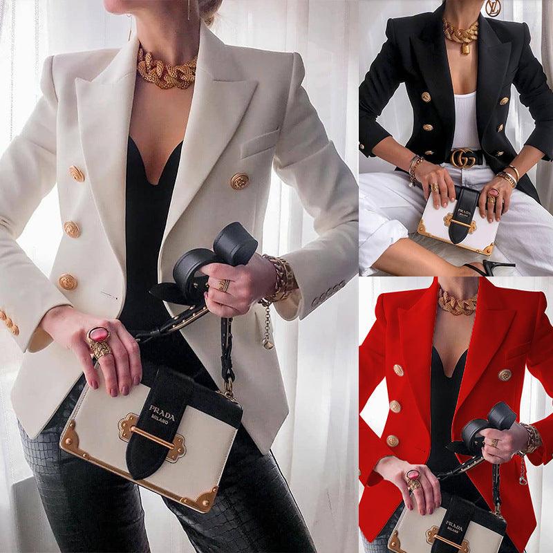Classy Casual Suit Jacket for Women - Trendha