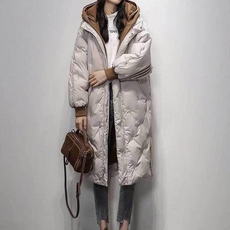 Winter Ladies Fashion White Duck Down Western Style - Trendha