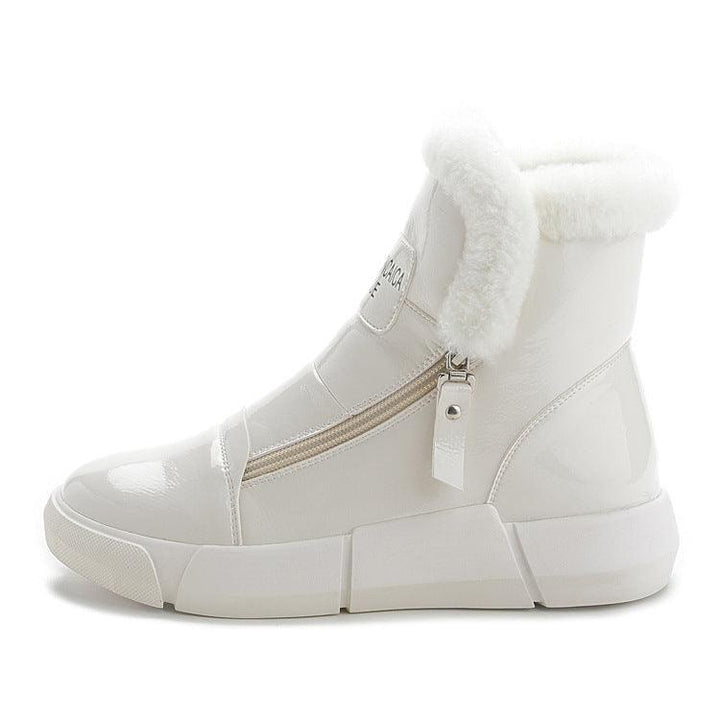 Warm casual cotton boots - Trendha