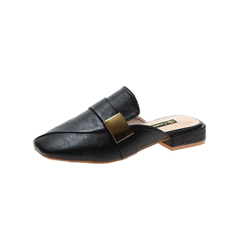 Semi-supporting Women's Shoes 2021 New Slippers Women's Outer - Trendha