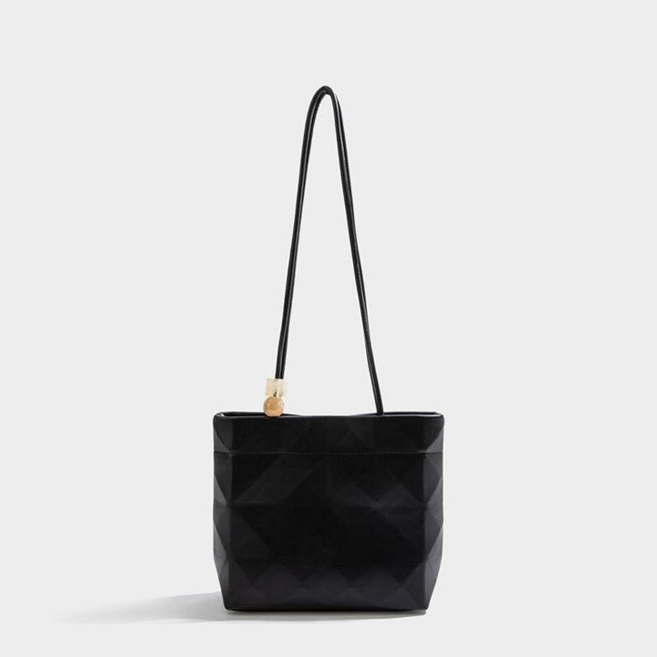 Light Luxury Niche Bucket Tote Bag - Trendha