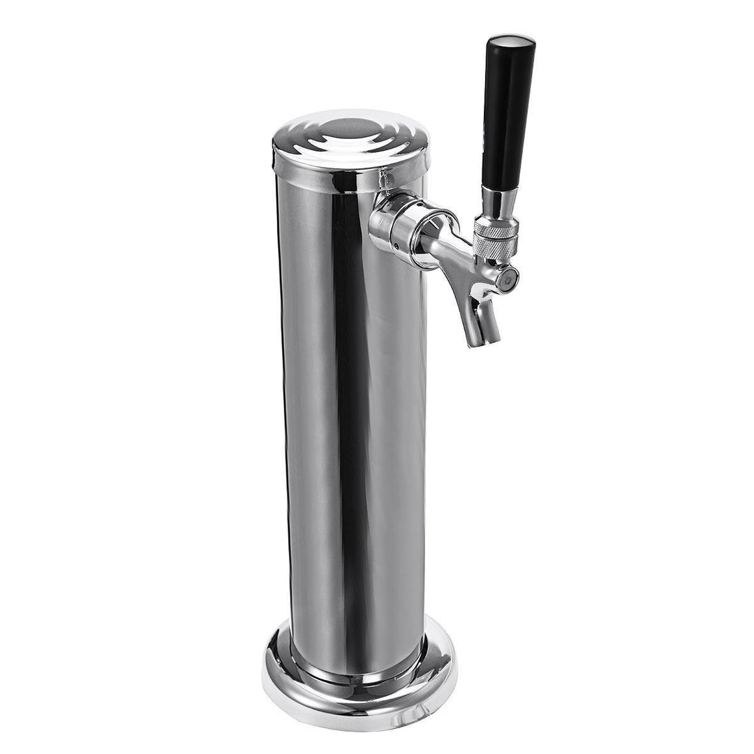 Stainless Steel Juice Brewage Draft Single Dispenser Faucet Tap Drink Tower Bar - Trendha