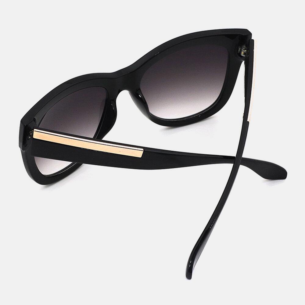 Unisex Fashion Casual Wide Side Full Frame Anti-UV Sunglasses - Trendha