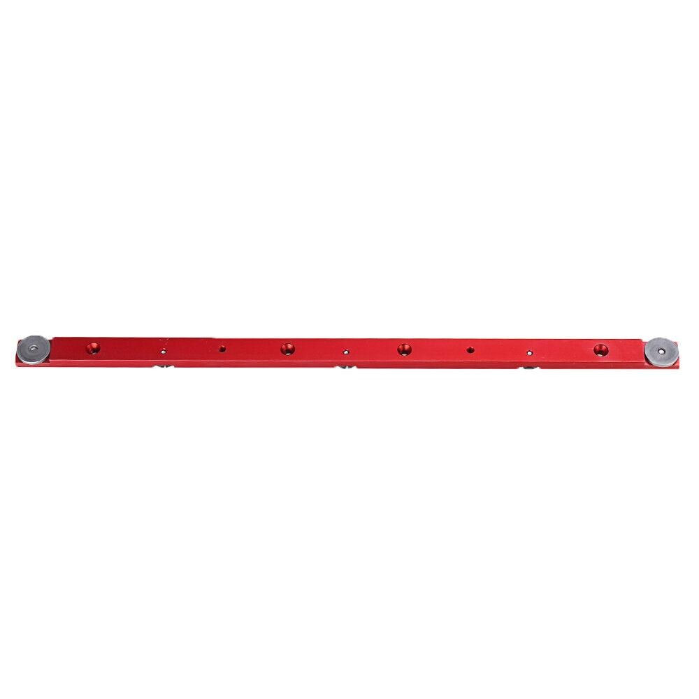 Red 300-880mm Aluminum Alloy Rail Miter Bar Slider Sliding Bar Table Saw Gauge Rod Miter Gauge for T-slot T-track Miter Track Jig Fixture Slot Router Table Woodworking Tool - Trendha
