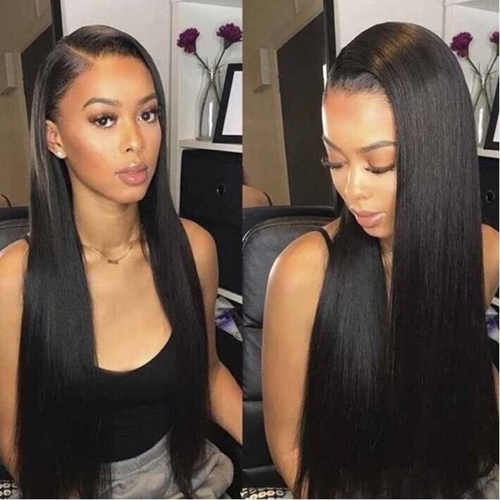 Straight Lace Wig Front Human Hair Wigs 5x5 Malaysian Straight Closure Wigs Long Straight Hair Wigs 6x6 Lace Clsoure Frontal Wigs - Trendha