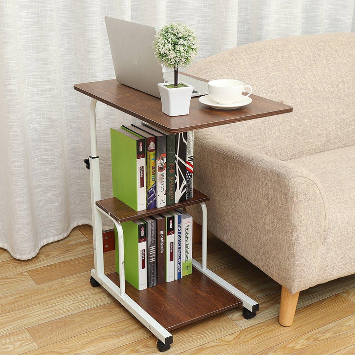 60x40cm Large Size Desktop Computer Height Adjustable Laptop Rotate Bed Table Sofa Lifted Standing Desk - Trendha