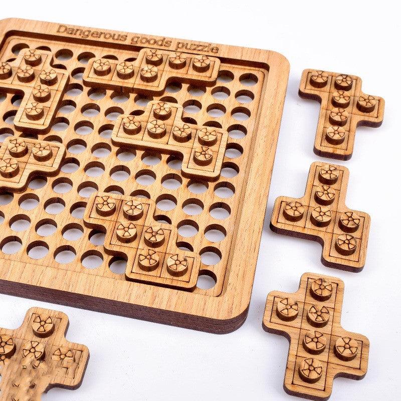 Ultra-difficult Hell Wooden Special-shaped Puzzle - Trendha