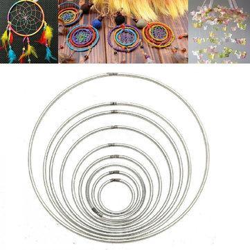 35mm~160mm Strong Metal Dreamcatcher/Macrame Craft Hoops/Ring Feather - Trendha