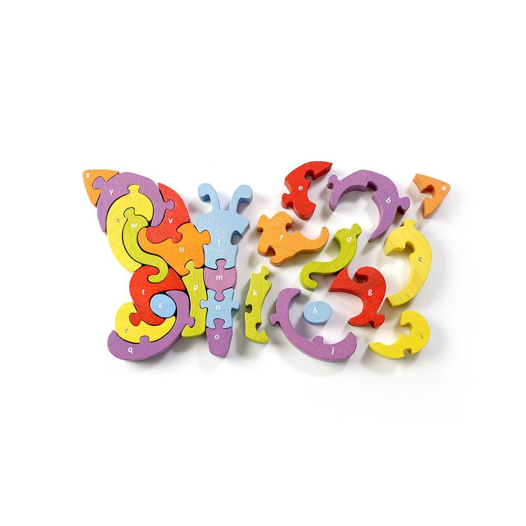Butterfly A to Z Puzzle - Trendha