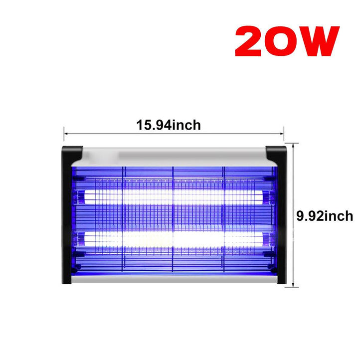 20W/40W Electric Mosquito Zapper Bug Killer Light Trap Catcher Low Noise Home - Trendha