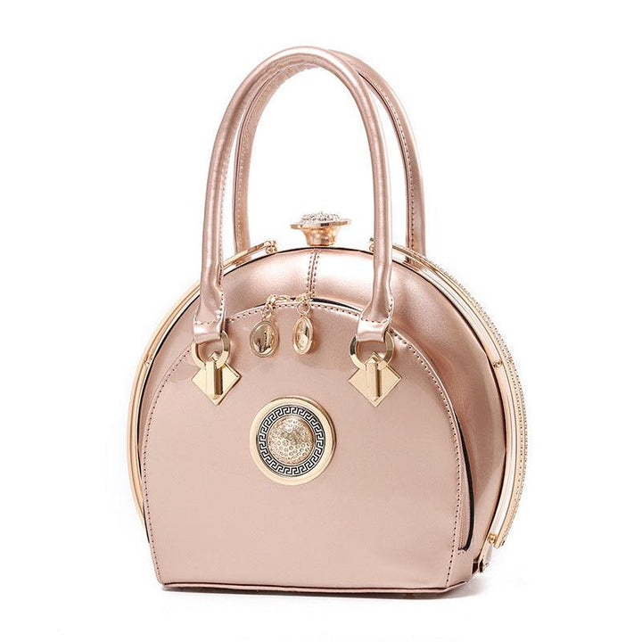 Fashionable High-End Handbags with Bright Leather for a Noble and Trendy Look - Trendha