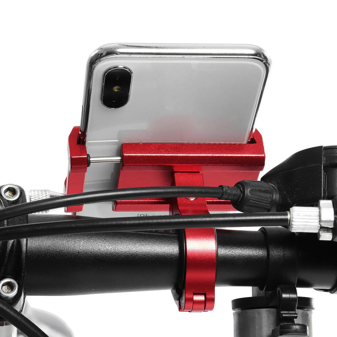 Aluminum Alloy Motorcycle Bike Bicycle MTB Handlebar Phone GPS Holder Stem Mount - Trendha