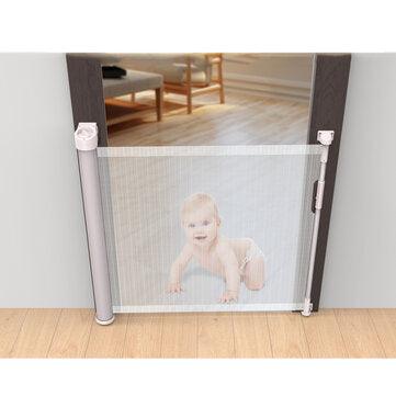 Retractable Baby Safety Fence 180 Degree Rotation for Multiple Home Occasions - Trendha