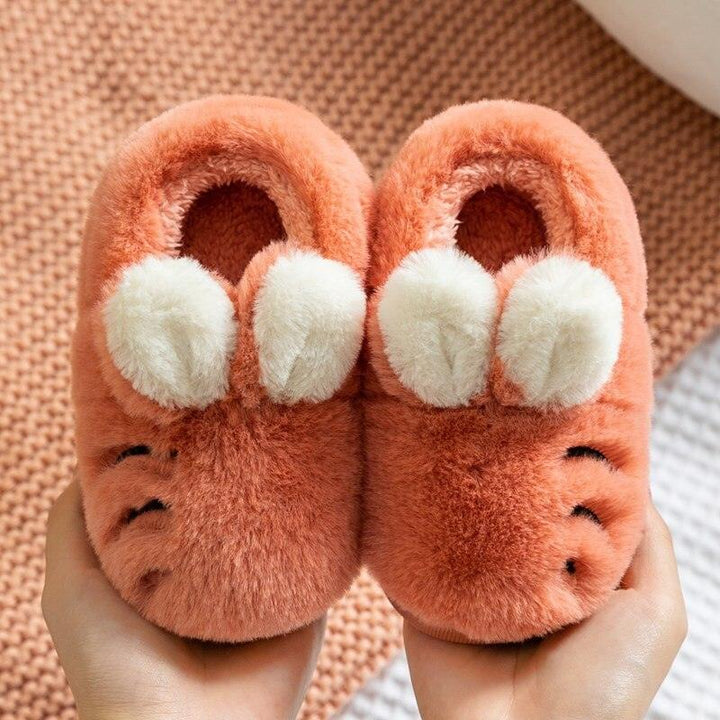 Fluffy Indoor Slippers for Kids - Trendha