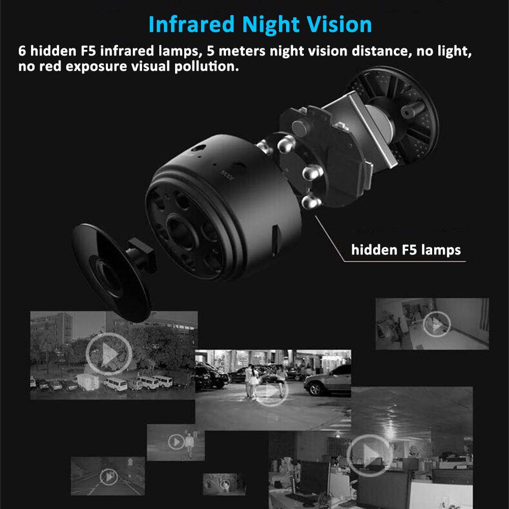 A9 1080P HD Mini Wireless WIFI IP Camera DVR Night Vision Home Security - Trendha