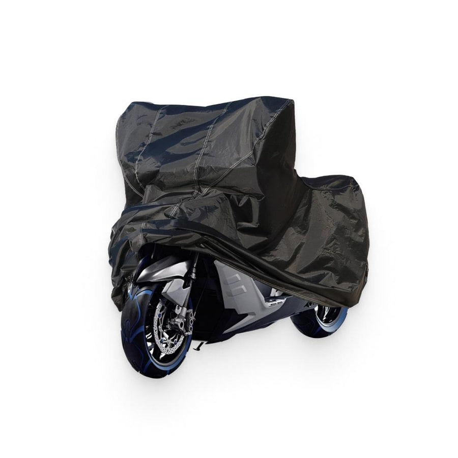 Black PEVA Cotton Motorcycle Cover - Trendha