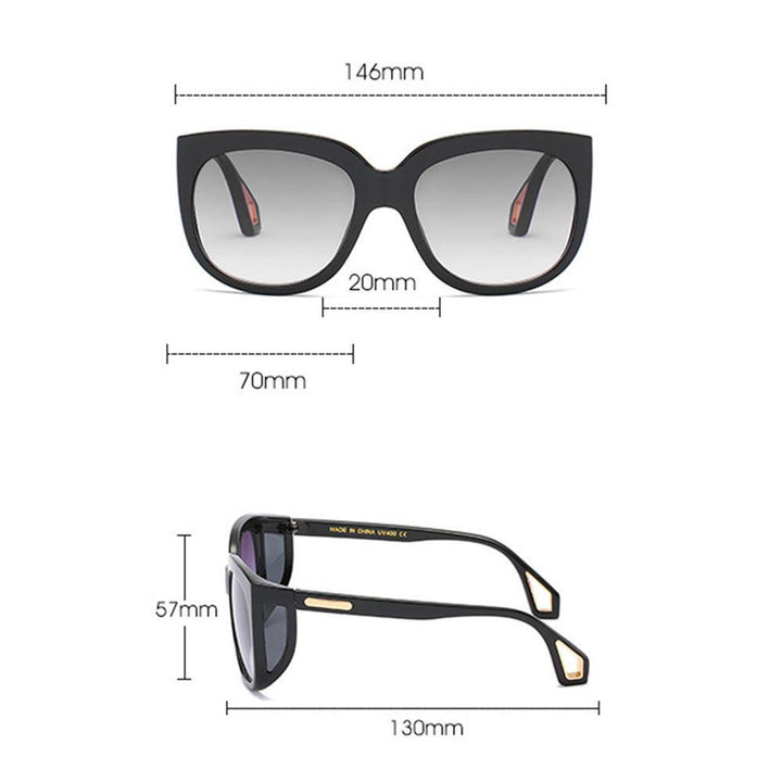 Men's Woman's Anti-UV Circle Round Sunglasses Fshion Retro Sunglasses - Trendha