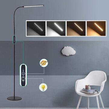 Dimmable LED Remote Floor Lamp Light Standing Reading Home Office Desk Table - Trendha