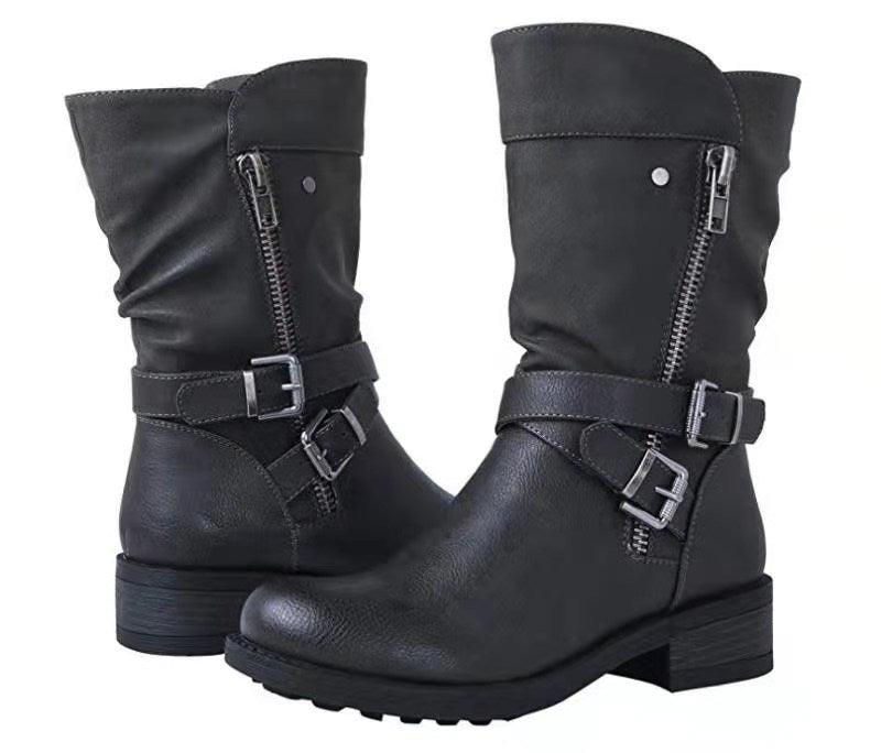 Martin Boots Foreign Trade Large Size Women&