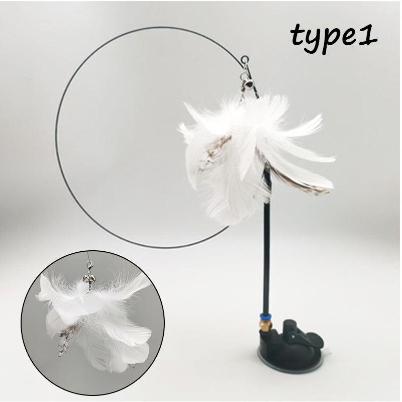Detachable Wire Rod Sucker Cat Stick - Trendha