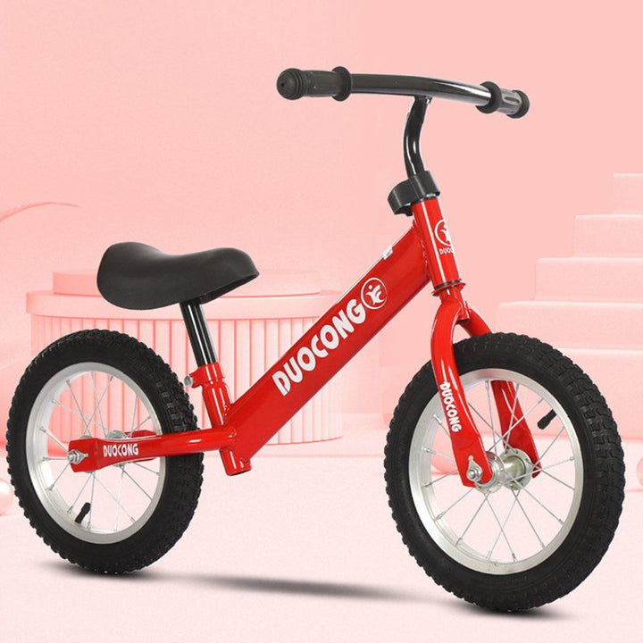 Children Balance Bike Kids Toddlers Two Wheels Running Training Exercise No Pedals Height Adjustable Balanced Scooter Christmas Gift - Trendha