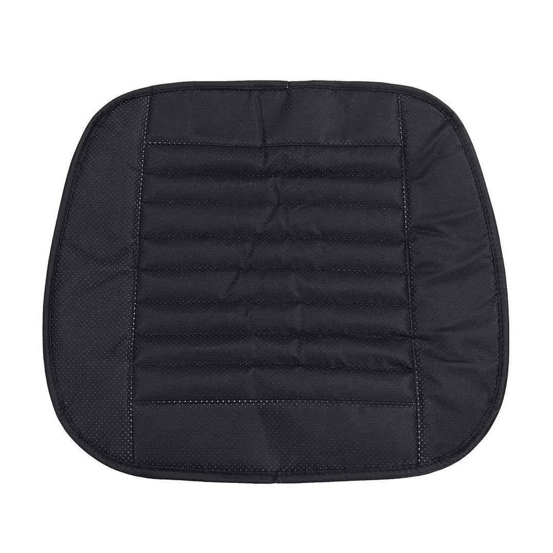 Details about 3D Car Front Seat Cover Leather Single Seat Protector Cushion Mat Breathable - Trendha